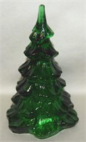 Fenton Art Glass Emerald Green Christmas Tree
