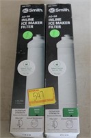 2-AOSMITH INLINE ICEMAKER FILTERS 37040, 37040