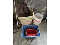 Bucket, Trashcan, Laundry Basket