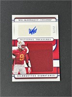 2023 Nat’l Treasures Will McDonald Auto Jersey RC