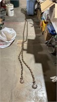 Approx. 17 ft heavy log chain