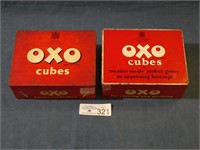 (2) OXO Cubes Tins