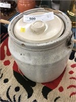 Vintage Stoneware Storage Jar