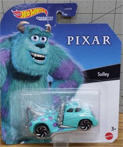Hot wheels Pixar Sulley character car