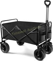 DAMGOLOZA Collapsible Folding Wagon Cart  Outdoor