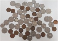 Canada Dimes, Quarters, Nickels, Pennies