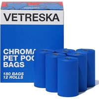 SM1111 Chroma Dog Poop Bags 180ct