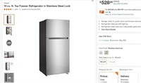 FM856  18 cu. ft. Top Freezer Refrigerator