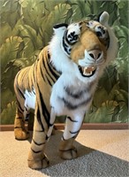 Large Quality Lifelike Stuffed Standing Tiger