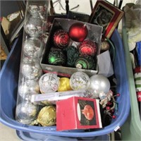 3 BOXES OF CHRISTMAS DECORATIONS
