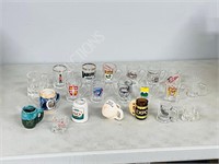 21 shot glass mini mugs