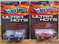 NEW 2 Ultra Hot HOT WHEELS 70 Camaro RS 56 Nomad