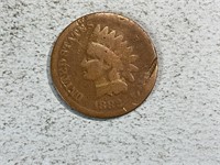 1882 Indian head cent