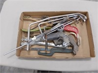 assortment of hand tools