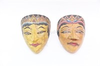 Indonesian Laksmana Topeng Theater Masks