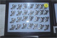 (28) FLYING SHOE BUTTONS