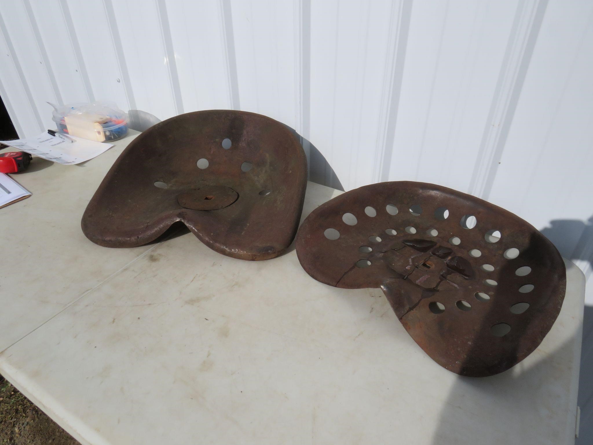 ANTIQUE TRACTOR SEATS