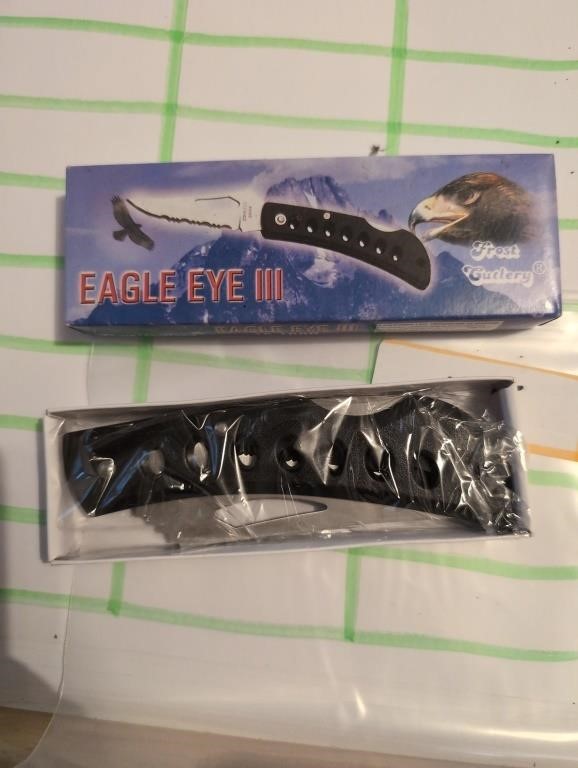 Frost Cutlery eagle eye III knife new