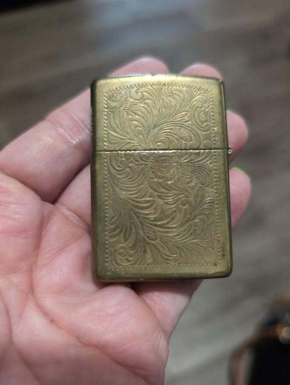 Zippo 1998 brass venetian lighter