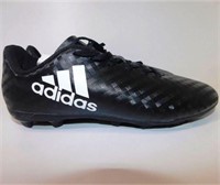 127 ADIDAS BLACK CLEATS - YOUTH SIZE 4