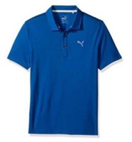 129 PUMA BLUE POLO - WOMEN'S LARGE