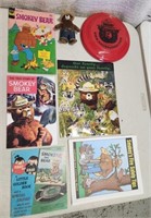 Smokey Bear Memorabilia,  Comic Books, Record