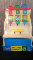 New, Melissa & Doug Spin & Swipe Cash Register