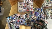 Baseball cards flat