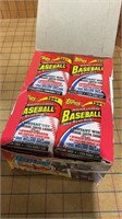 1991 baseball cards tops unopened
