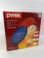 Brand New 14 Piece Pyrex Glass Storage Containers