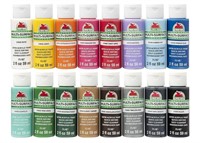 Apple Barrel PROMOABMS1 Multi-Surface Paint Set,