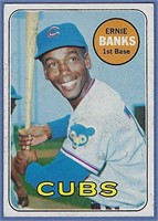 1969 Topps #20 Ernie Banks Chicago Cubs