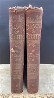 Black & White Volumes 9 (Jan to Jun 1895) & 12