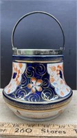 Antique Biscuit Barrel (missing lid)