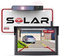 Solar Wireless Backup Camera for Car
