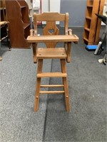 Doll High Chair   NOT SHIPPABLE