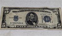 1934 $5 Silver Certificates