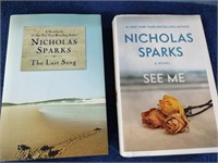 2 First Editions  by Nicholas Sparks - The Last