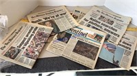 2001,  9-11, Newspapers, Nation under attack