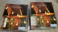 4 new in package bulb string lights.  Edison bulb