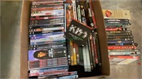 Approximately 50 DVDs.  Includes Iron Man,