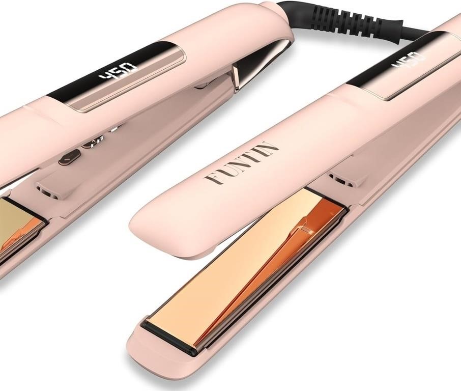 FUNTIN HAIR STRAIGHTENER TITANIUM ROSE GOLD