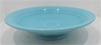 Vintage Fiesta 12" fruit compote, turquoise