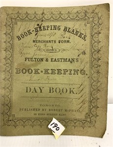 Albion Merchants Book Keeping Book(1864-1866)
