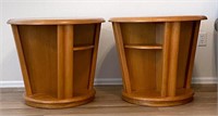 Round End Tables- Contemporary (2)