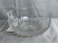Crystal Bowl Etched Atlantis On The Bottom