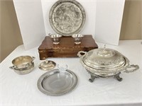 Silver Plated Items and Silver Box