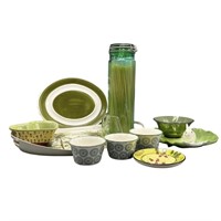 Green Themed Kitchen Items