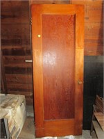 Wooden door