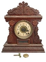 Antique E. Ingraham & Co. Mantle Clock